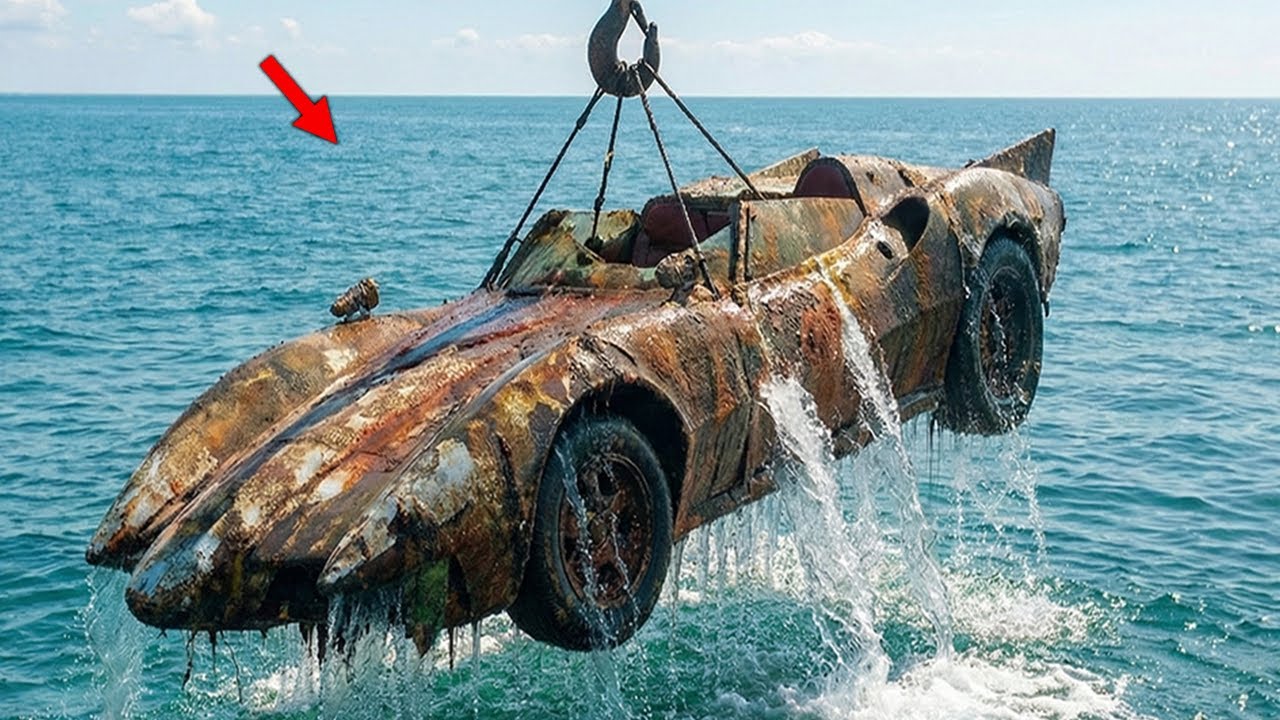 Abandoned at Sea Restoring Speed Racer’s Mach 5 After 50 Years Underwater