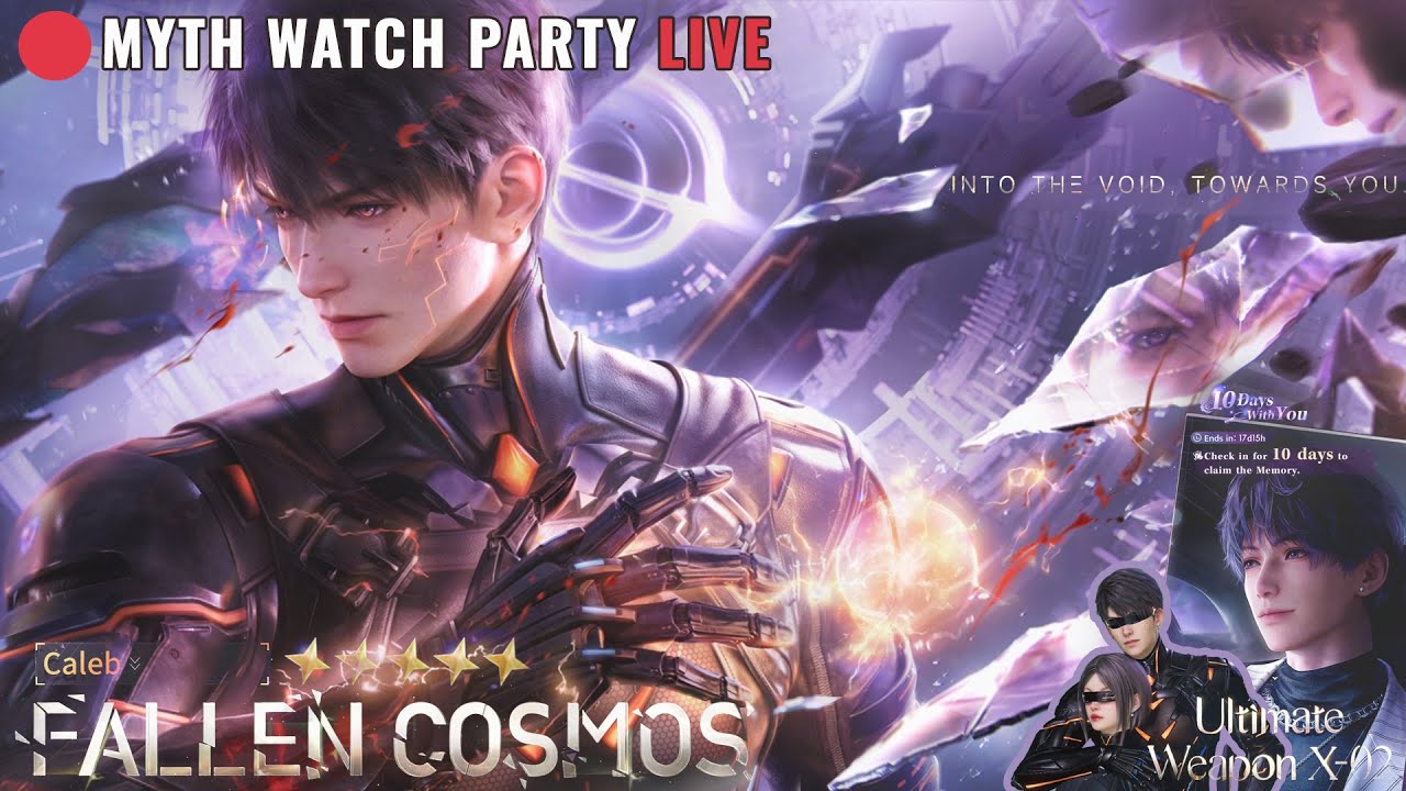 Caleb Fallen Cosmos Myth Rerun Watch Party - Love and Deepspace