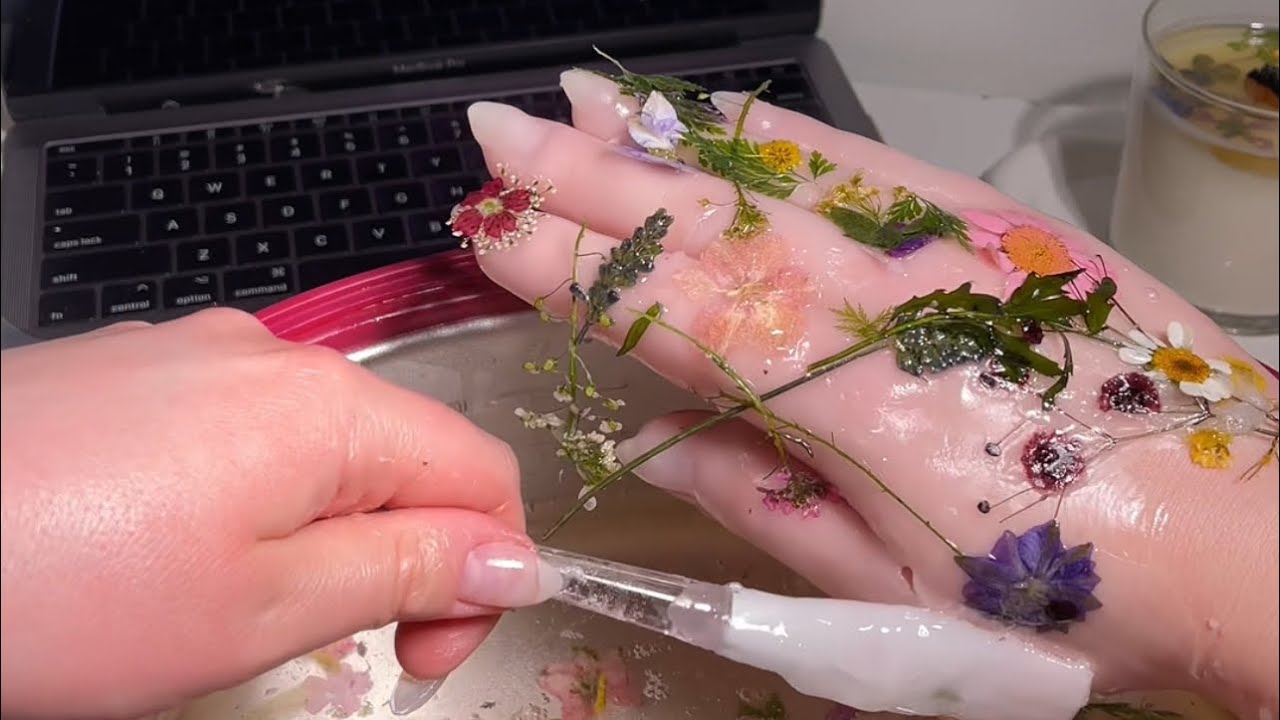 Asmr self care night 🌸 spring edition 🌷🌿