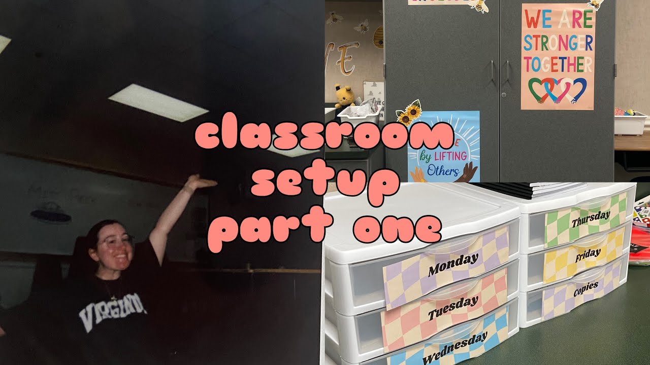 CLASSROOM SETUP PART ONE! ✏️🍎2024-2025