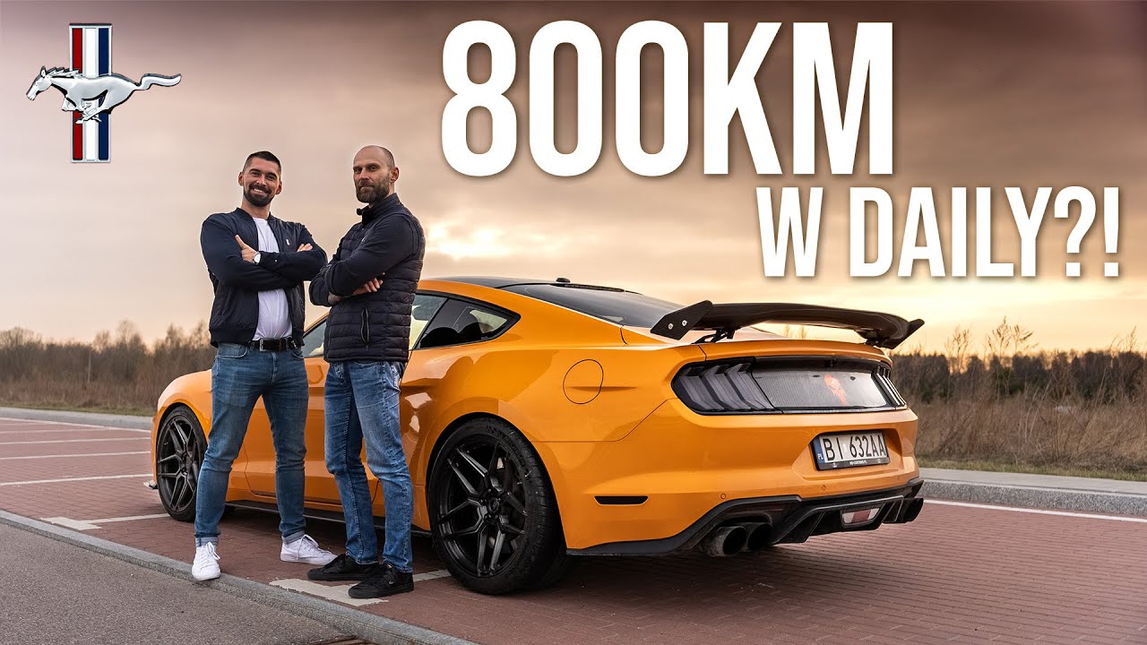 Ford Mustang na sterydach!! Doładowany kompresorem potw&oacute;r!! Szybszy od SuperCar&rsquo;&oacute;w?!