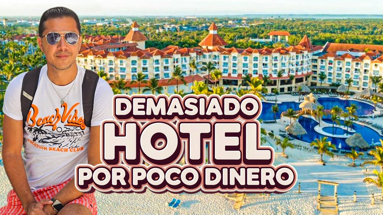 Visité uno de los hoteles MÁS GRANDES y MÁS BARATOS de República Dominicana.