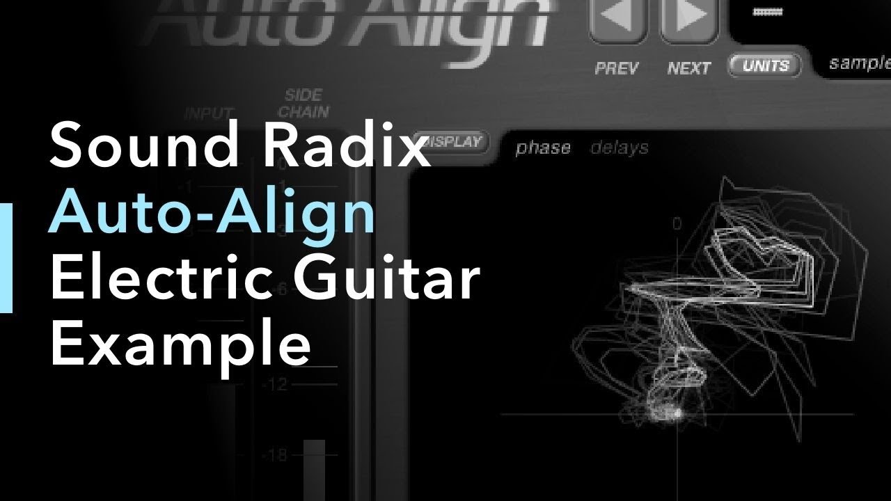 Sound Radix Auto-Align Electric Guitar Example