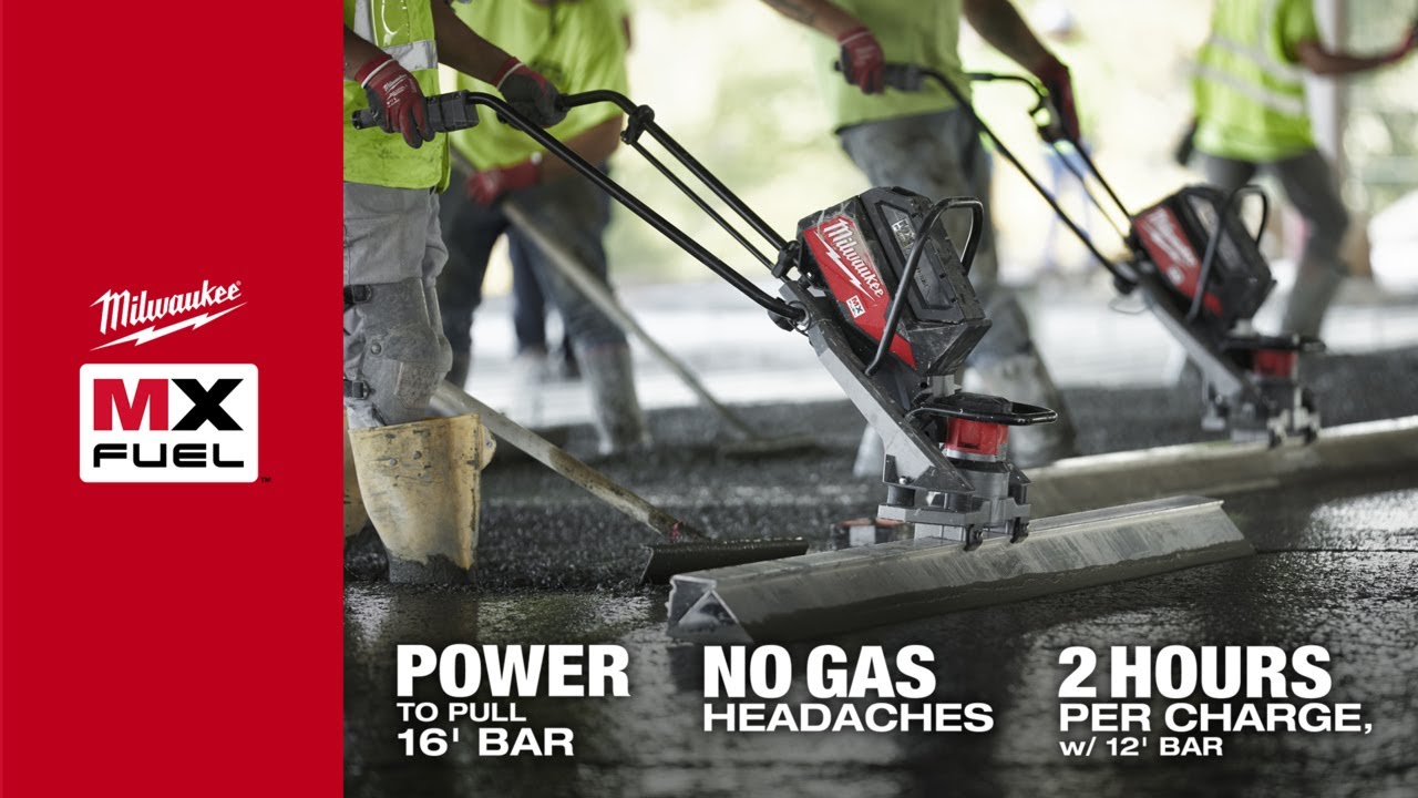 Milwaukee® MX FUEL™ Vibratory Screed