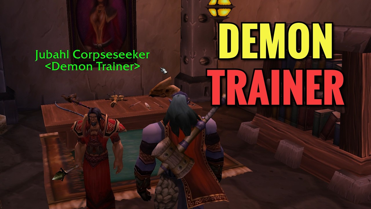 Ironforge Demon Trainer (WoW Classic)