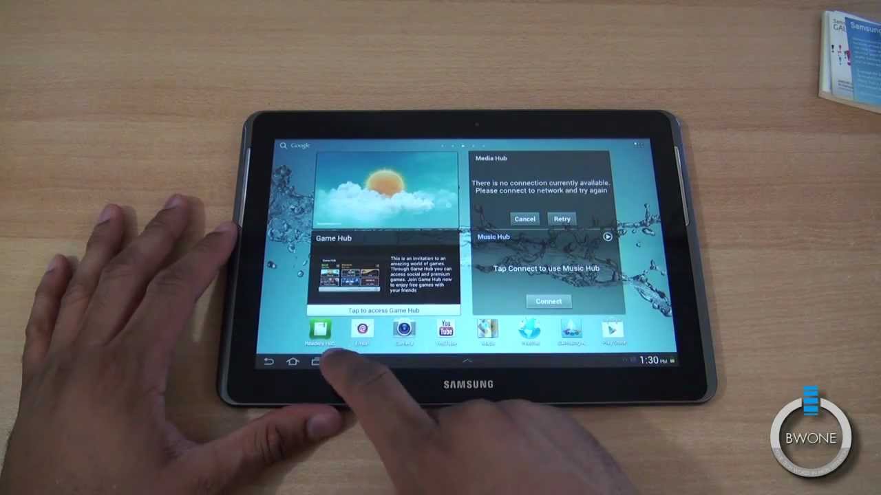 Samsung Galaxy Tab 2 10.1 Unboxing - BWOne.com