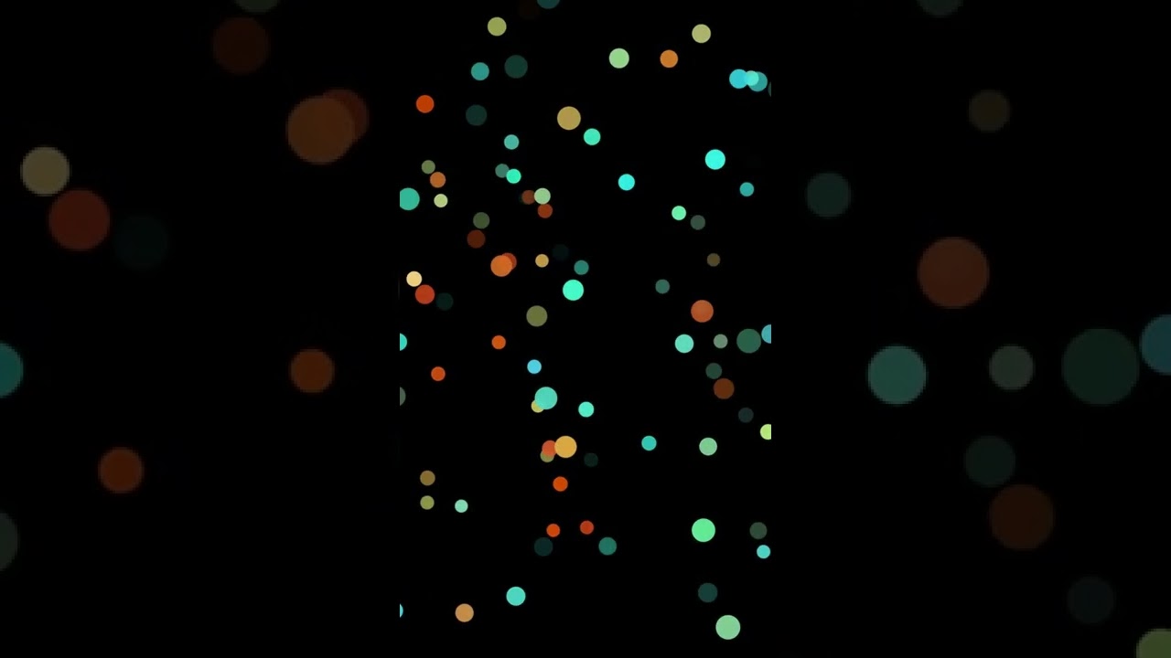 Color Particles Bokeh