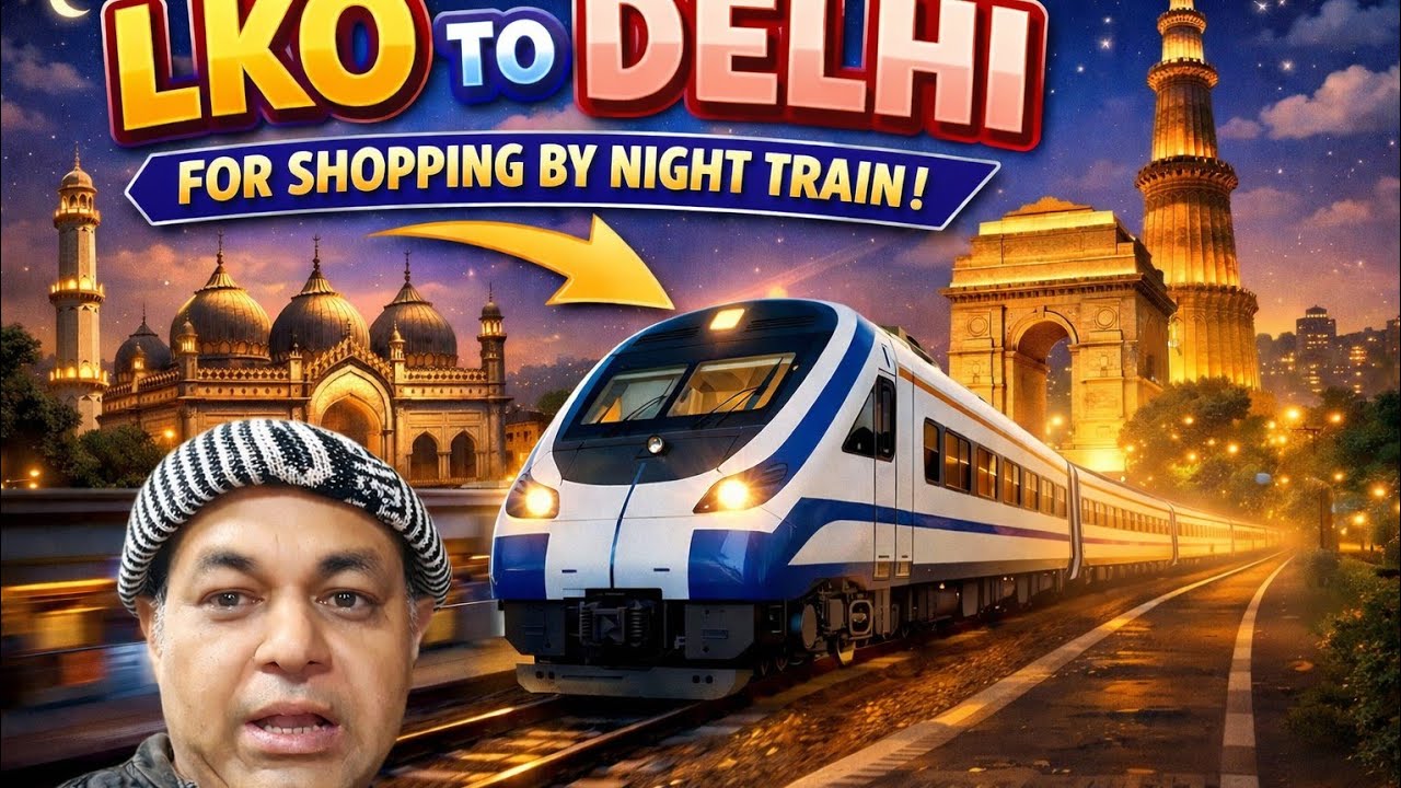 Delhi Shopping Madness | Lucknow to Delhi Travel Vlog
