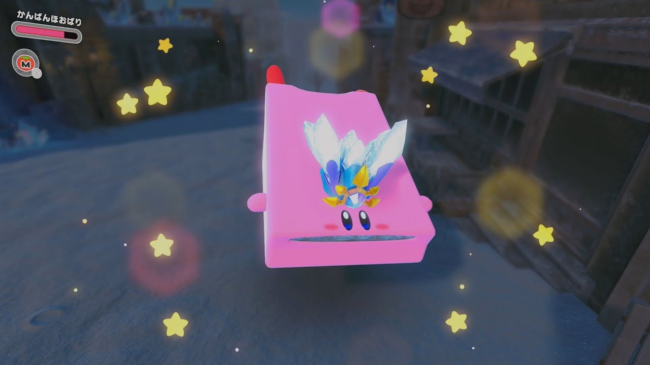 またまた新ほおばり！ つるつる滑る氷のステージを駆け巡ろう！/星のカービィ ディスカバリーNintendo Switch 2 Edition ＋ スターリーワールド【part4】/実況プレイ