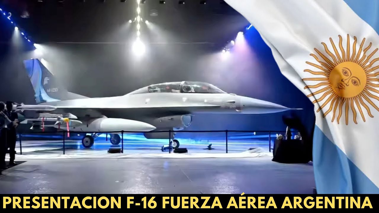 🇦🇷 Presentación oficial de F-16 Argentino IMPRESIONANTE