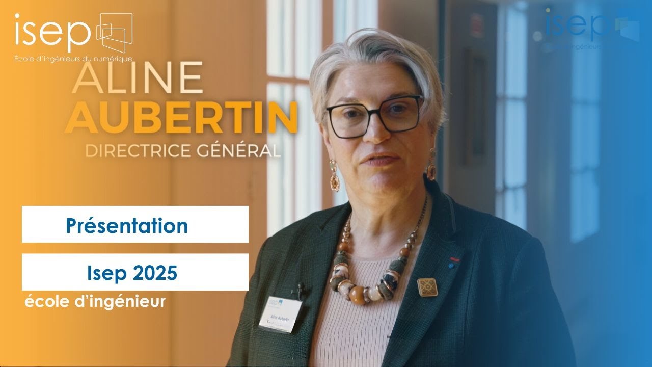 L'Isep en 2025 par la directrice générale, Aline Aubertin 🎓