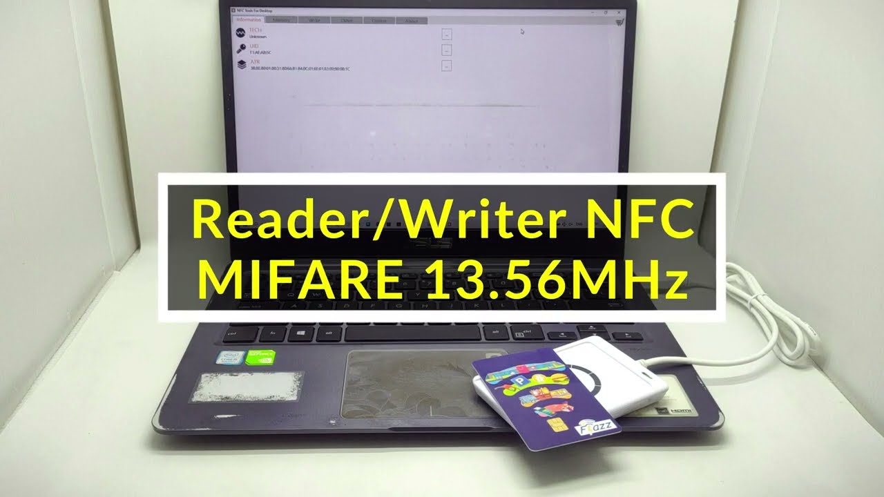 Reader & Writer NFC Kartu MIFARE 13.56MHz