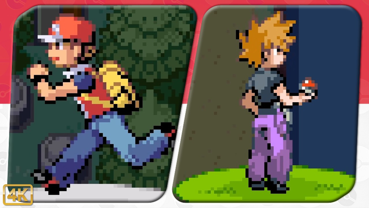 Pokemon FireRed ⁴ᴷ Full Playthrough (Elite Four Round 2)