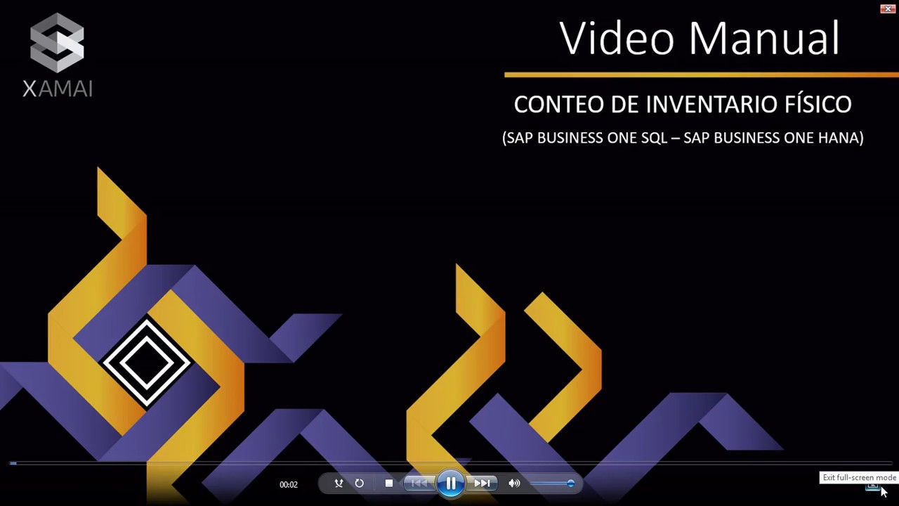 Video Manual - Conteo Físico de Inventario en SAP Business One versión 9.2