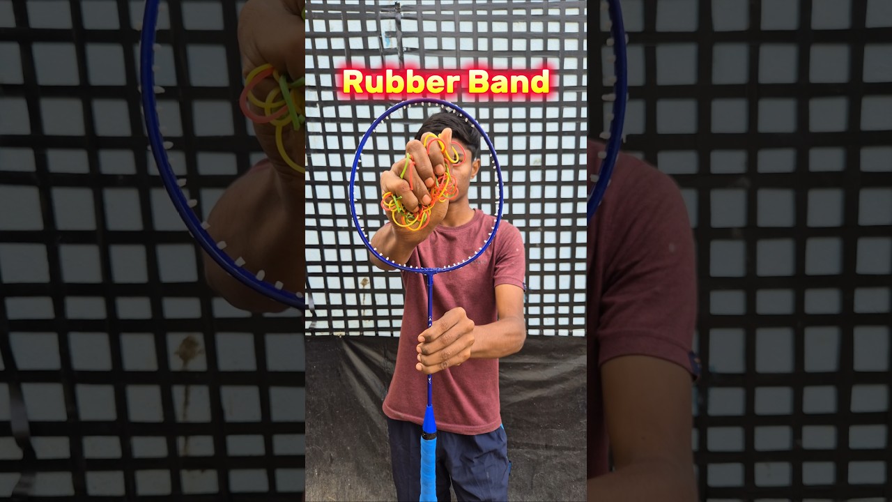 Making Rubber Band Racket 