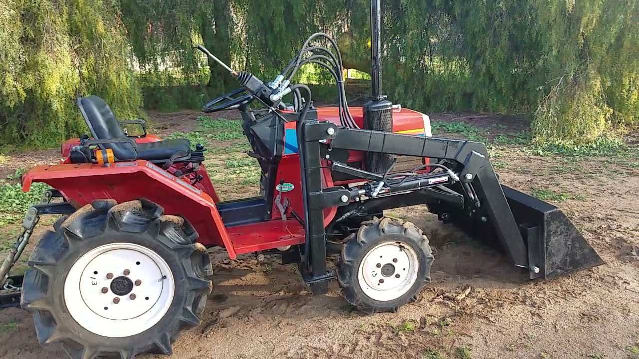 Yanmar (maker of John Deere diesels) F14D used compact tractor for sale by Toughtractors.com