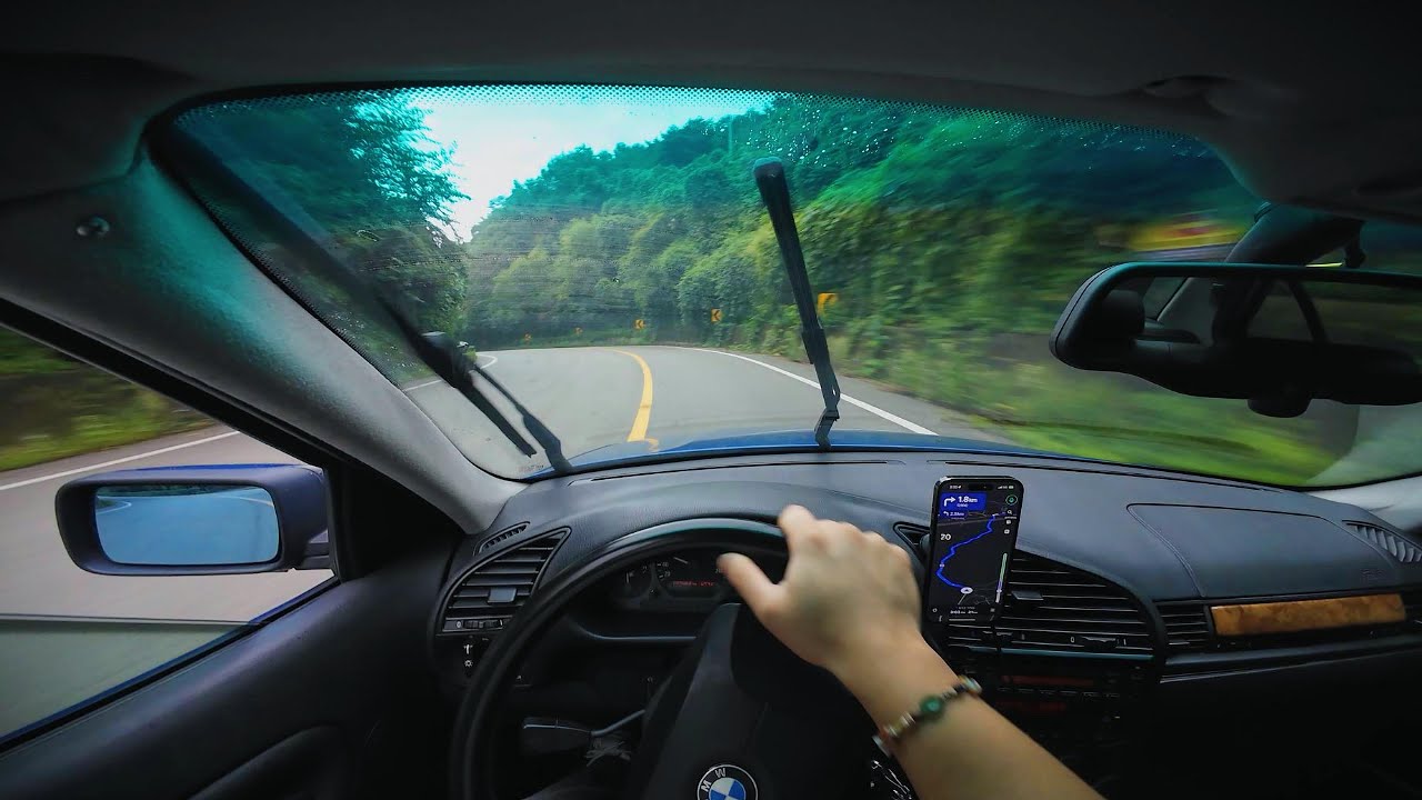 [FOV] BMW E36 318is touge run / 140HP