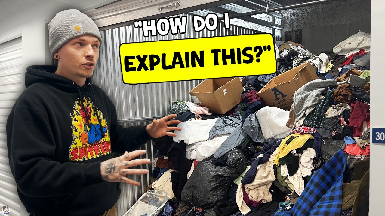 I Bought an Abandoned Storage Unit with 10,000+ Pieces of Vintage Clothing!