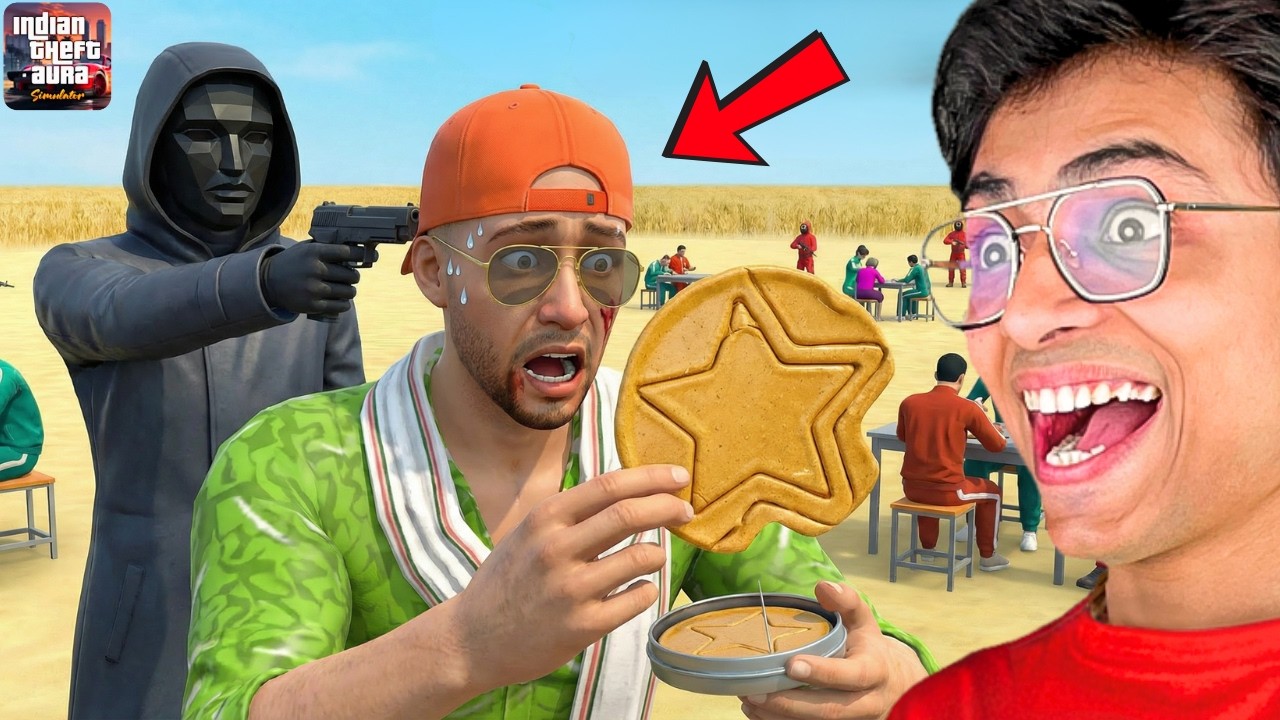 JACK Got STUCK in SQUID GAME to Save his UNCLE😱 INDIAN THEFT AUTO
