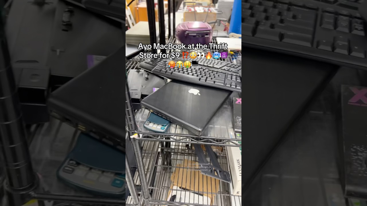 Who donated the BlackBook 💀🙏🔥🥵😂🥶😈🗿😹 #mac #thrift #nostalgia #computer