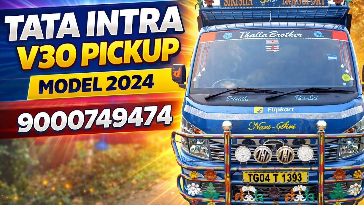 TATA INTRA V30 AC PICKUP 2024 MODEL ||GOOD CONDITION VEHICLE...