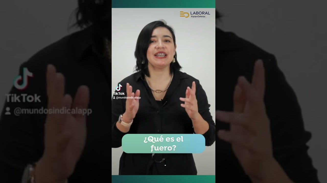 &iquest;Qu&eacute; es el fuero laboral?