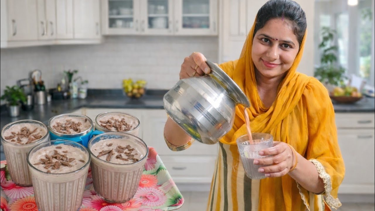 Pahli Bar Ghar Pe Chocolate Shake Banaya 😍