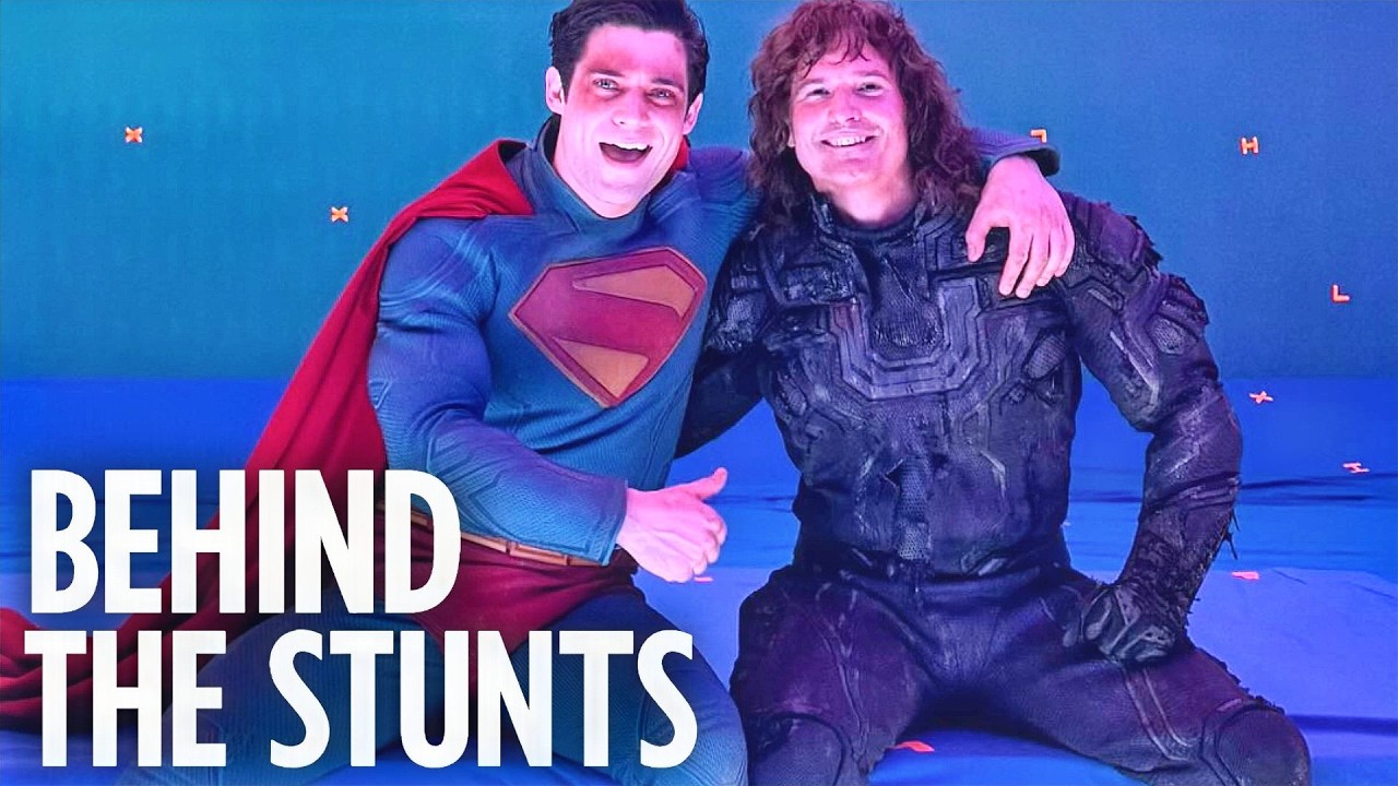 Superman (2025) Behind the Scenes: Meet the Stunt Doubles Behind the Action