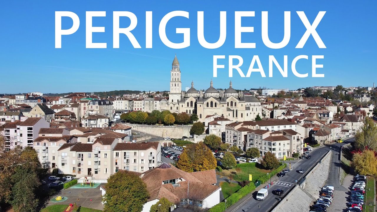 Perigueux, France Walking Tour (4K Ultra HD)-With Captions