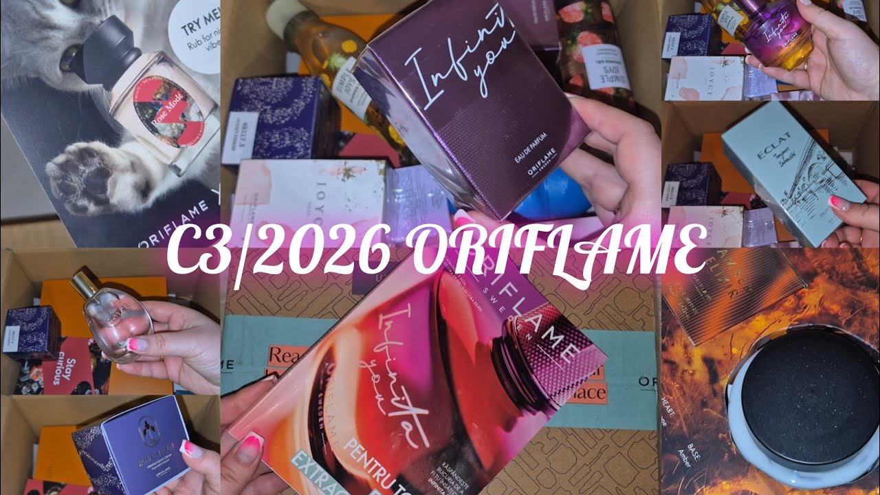 Unboxing Oriflame C3/2026 𖠞༄⚱💨✨