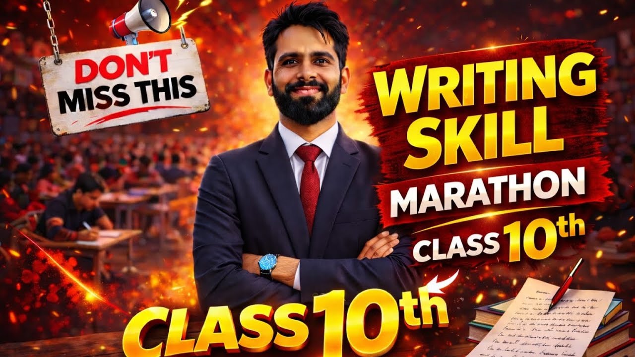 CLASS 10TH JKBOSE || WRITING SKILL MARATHON|| PAPER YAHI SE AAYEGA || BY ZULFIQAR 