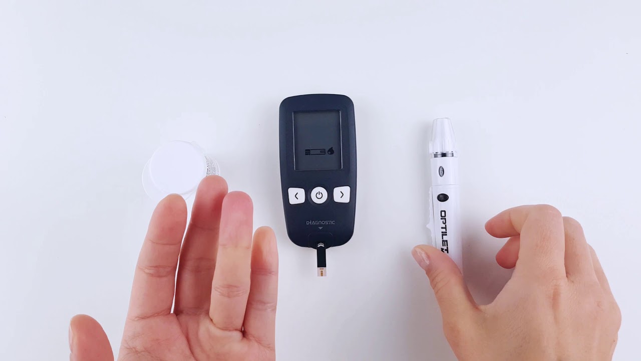 Glukometr Gold - przeprowadzenie badania