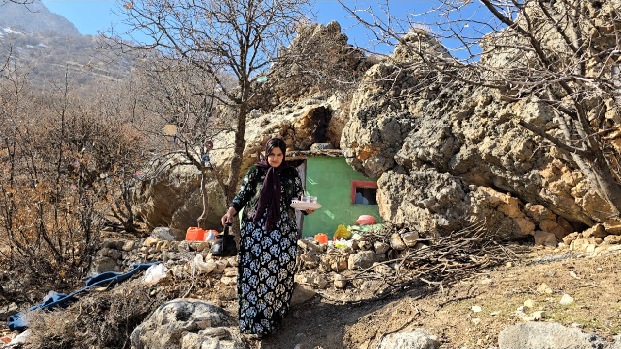 Cooking Rice and Abgoosht on a Sunny Day | Life in the Mountains