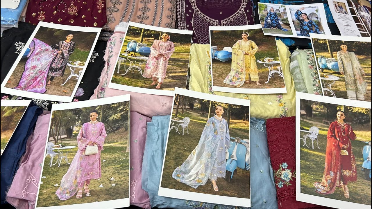 Eid special suits at best price at AZ Textiles By Zoya Syed in live