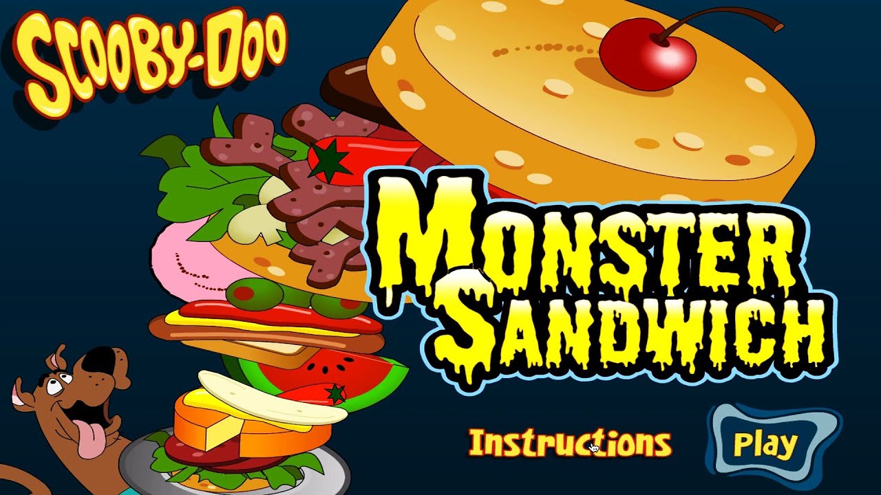 Scooby Doo Monster Sandwich