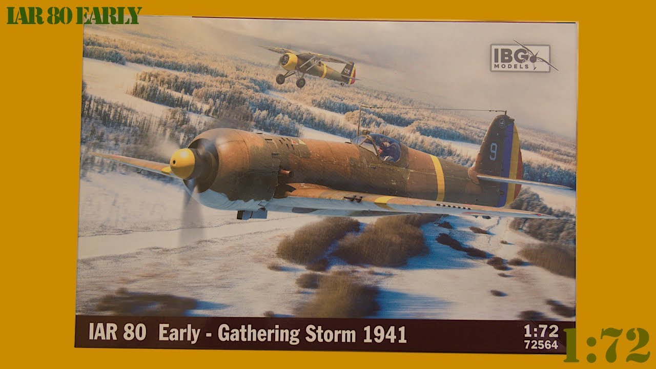 Odcinek 451. IBG Models IAR 80 Early. Część 1. Historia i inbox.