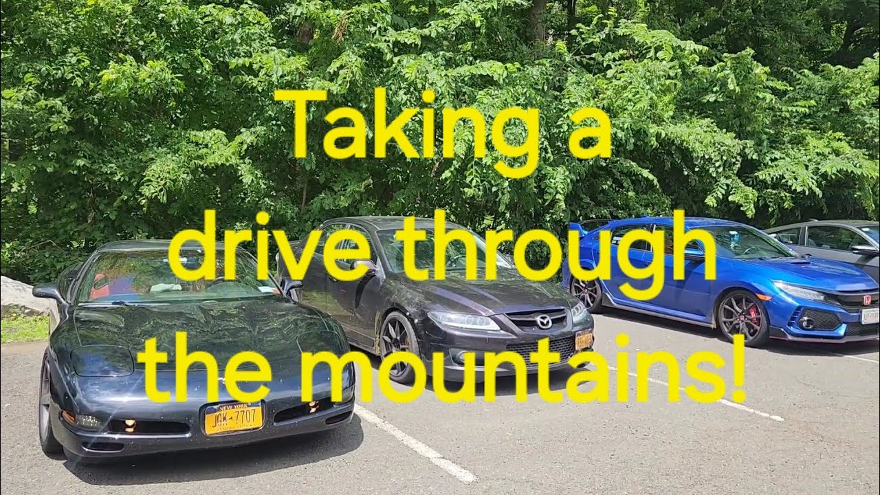 Mazdaspeed 6 takes a drive through the mountains with a motley crew of cars!