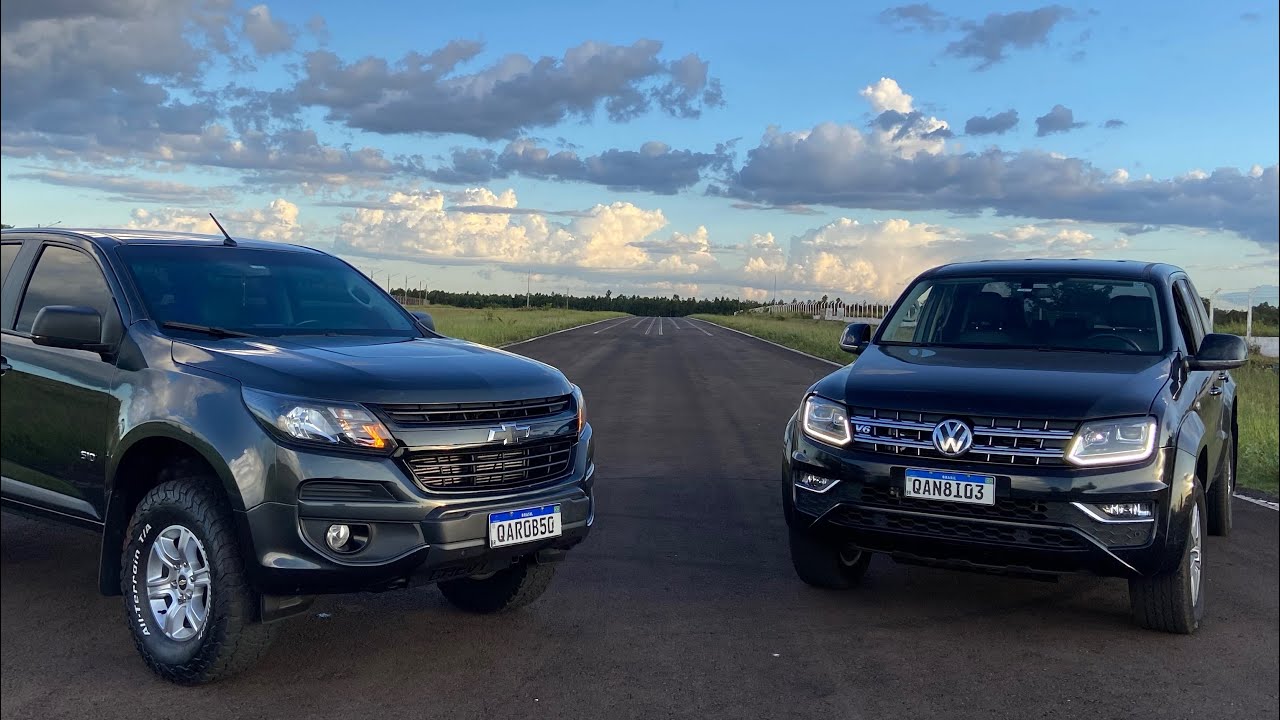 S10 STG2 x AMAROK V6 ORIGINAL!!!😈🔥QUAL ANDA MAIS??