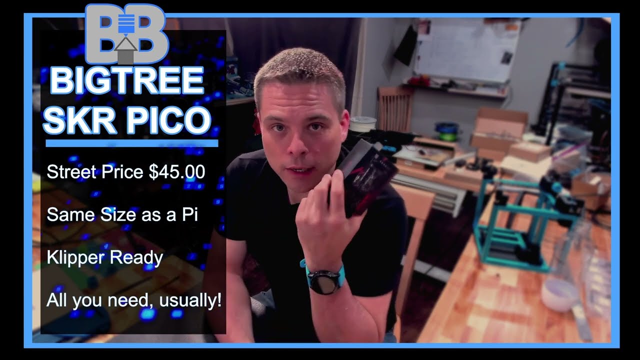 Обзор BIGTREETECH SKR PICO (хорош ли он?) своими руками