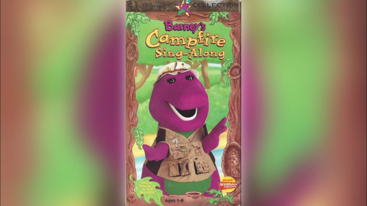 Barney&rsquo;s Campfire Sing-Along [1990] - 1996 VHS Release