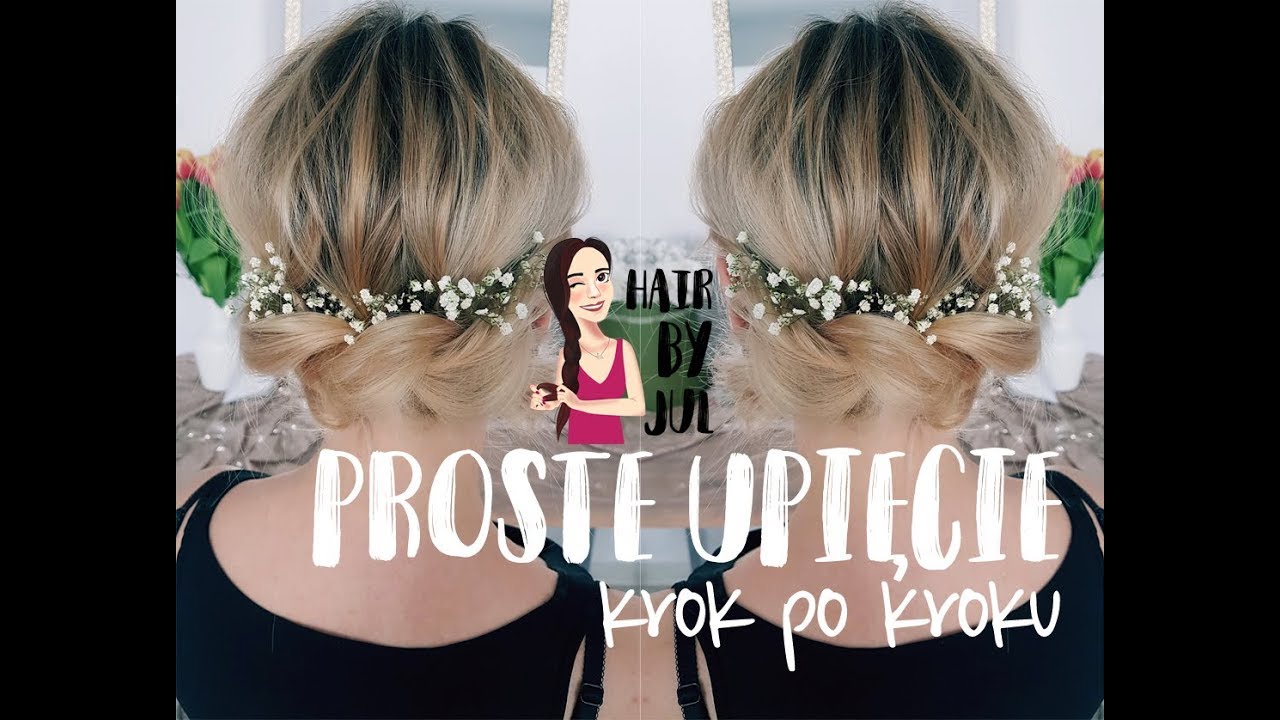 Prosta fryzura na wesele, komunię i inne wielkie wyjścia - hair by Jul