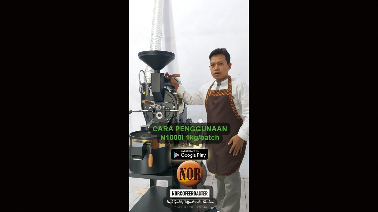 Cara Penggunaan Mesin Roasting Kopi N1000i
