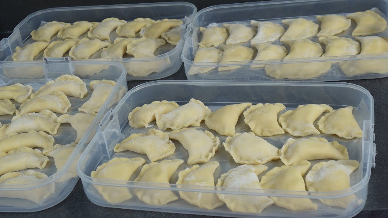 Две начинки для вареников о которых мало кто знает!  Идеальное тесто для вареников без весов