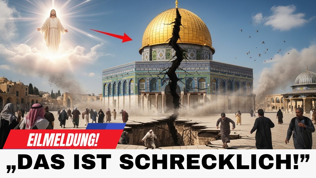 DRINGEND: Der &Ouml;lberg spaltet sich! Ist das das Zeichen f&uuml;r Jesu Wiederkunft?