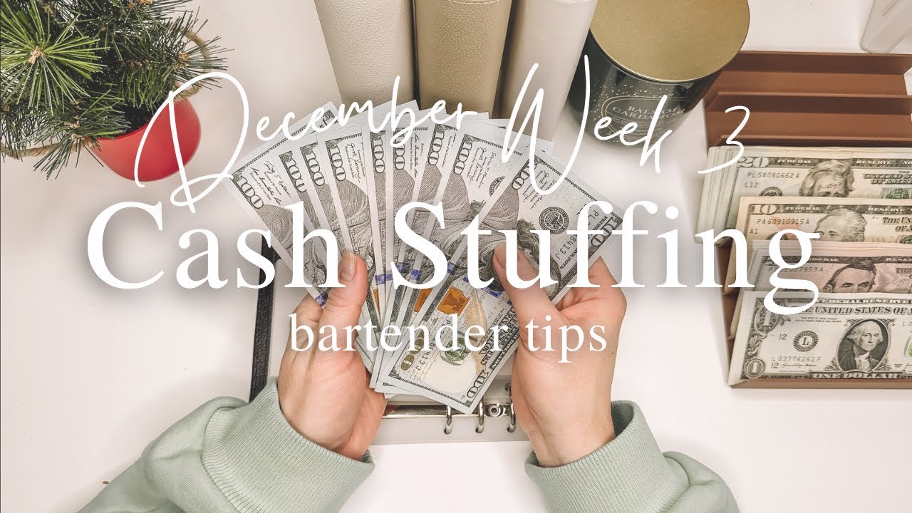 Weekly Cash Stuffing $1019 | Dec No. 3 | Sinking Funds + Savings Challenges