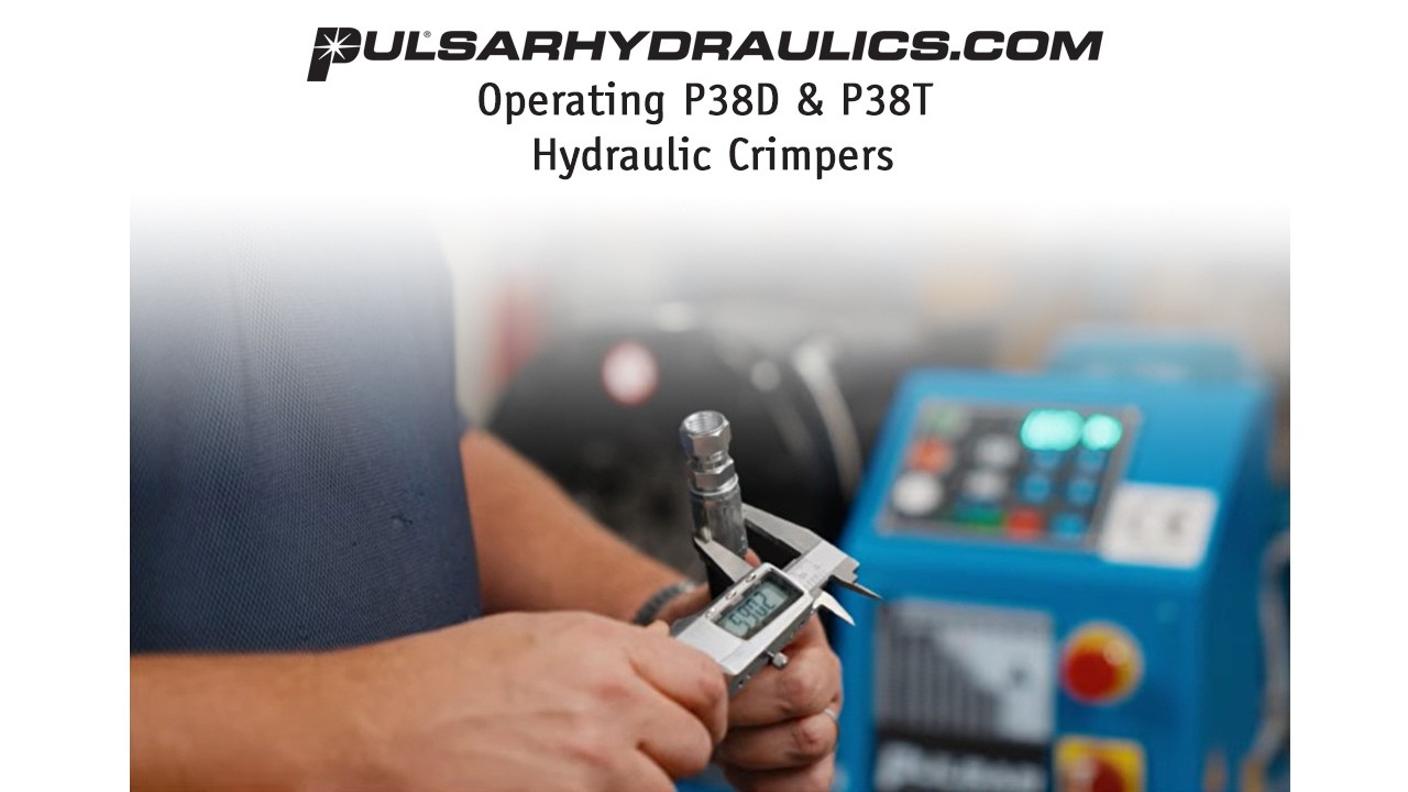 Operating P38D & P38T Hydraulic Crimpers