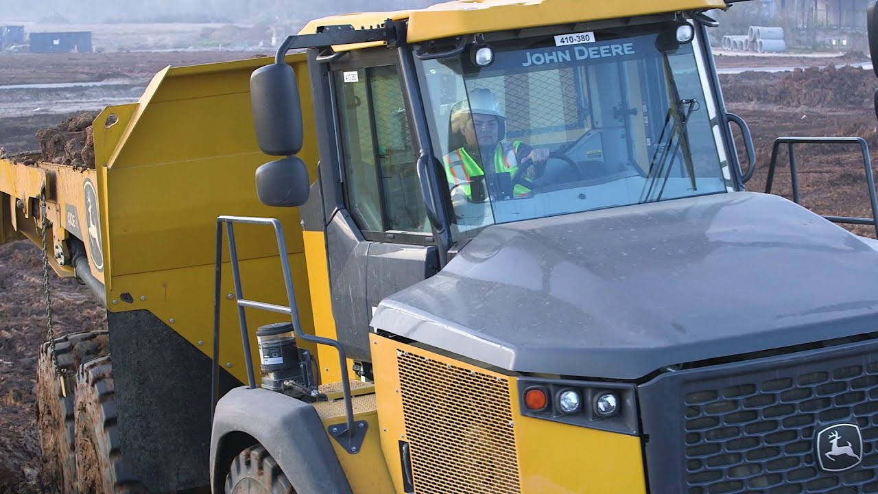 Heavy Haulers | John Deere E-II Series Articulated Dump Trucks