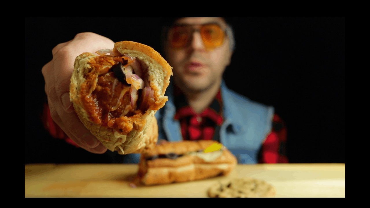 ASMR | Mukbang | Subway Meatball Marinara