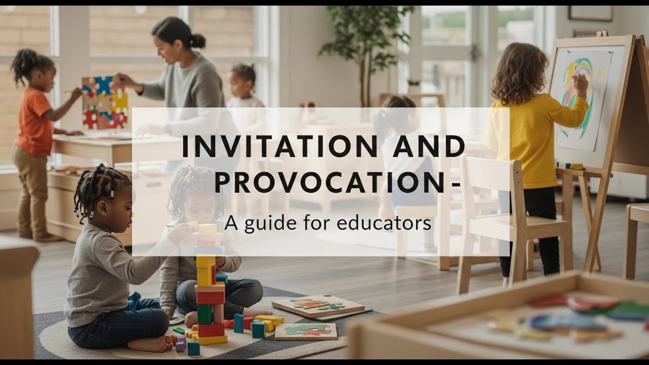 Invitation and Provocation- A guide for educators