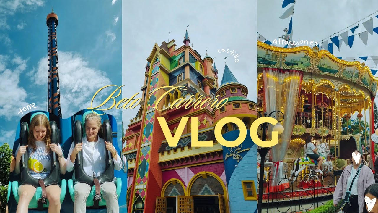 Mi PRIMERA VEZ en un Parque de diversiónes... acompañenme | vlog